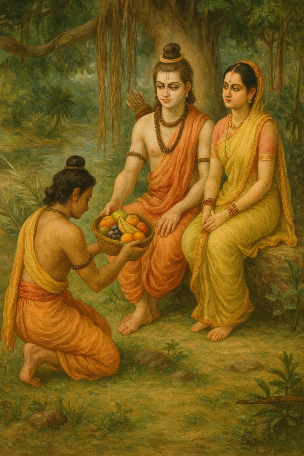 Hulpverlening bij Rudra Dhaam